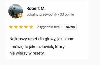 Opinia Google Roberta: najlepszy reset dla głowy, jaki znam